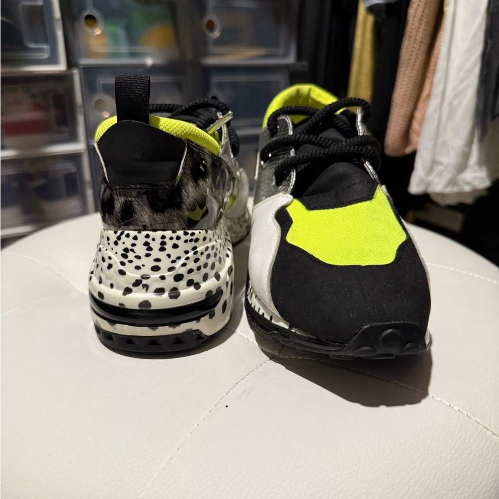 Stylish Steve Madden Women Shoes with Neon Accents